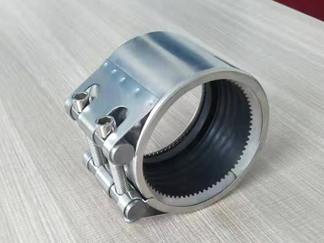 working application of pipe coupling straub flex